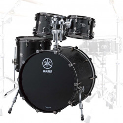 YAMAHA LHP6F3 - Live Custom Hybrid Oak Tom Pack (UZU Charcoal Sunburst)