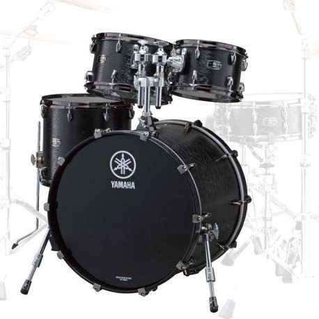 YAMAHA LHP6F3 - Live Custom Hybrid Oak Tom Pack (UZU Charcoal Sunburst)