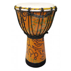 MAXTONE ADJ40B Abstract Cloth Djembe 8"