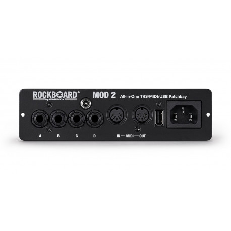 ROCKBOARD RBO B MOD 2 V2 - All-in-One TRS, Midi & USB Patchbay