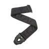 D'ADDARIO PW50PLB01 Planet Lock Guitar Strap, Black Satin