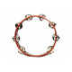 PALM PERCUSSION Tambourine 10"