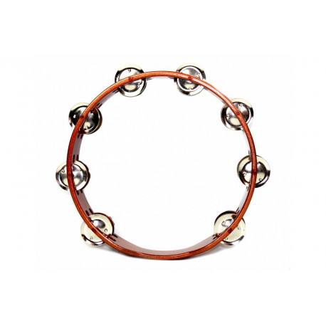 PALM PERCUSSION Tambourine 10"