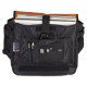 UDG ULTIMATE COURIERBAG BLACK, ORANGE INSIDE