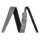 FENDER 2" REVERSIBLE SUEDE STRAP BLACK/GRAY