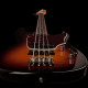 GODIN 046935 - SHIFTER CLASSIC 4 VINTAGE BURST FLAME RN WITH BAG