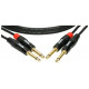 KLOTZ KT-JJ300 MINILINK PRO STEREO TWIN CABLE 3 M