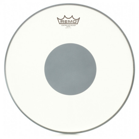 REMO CS 16" COATED BLACK DOT