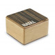 NATAL DRUMS WSK-SQ-E WOOD SHAKER SQUARE EBONY