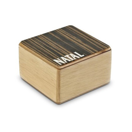 NATAL DRUMS WSK-SQ-E WOOD SHAKER SQUARE EBONY
