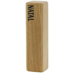 NATAL DRUMS WSK-OB-L-MB WOOD SHAKER OBLONG LARGE MUCHA BURL