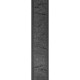 PLANET WAVES PW50B01 Woven Guitar Strap, Black Satin