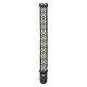 PLANET WAVES PW50E02 Woven Guitar Strap, Stained Glass