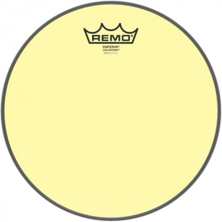 REMO EMPEROR 12" COLORTONE YELLOW