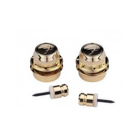 FENDER STRAP LOCKS GOLD PAIR FSLG1