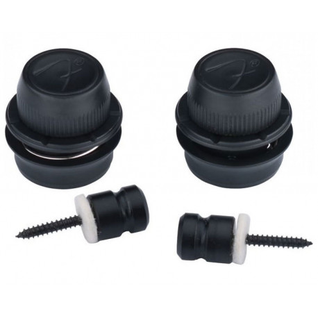 FENDER STRAP LOCKS BLACK PAIR FSLB1