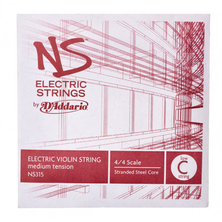 D`ADDARIO NS315 NS Electric Violin Low C 4/4