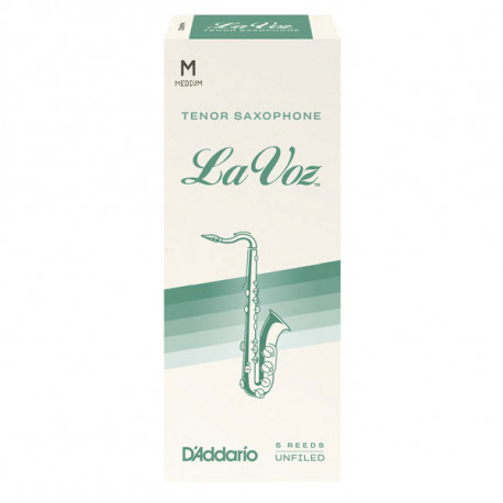 D`ADDARIO RKC05MD La Voz - Tenor Sax Medium - 5 Box