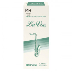D`ADDARIO RKC05MH La Voz - Tenor Sax Medium Hard - 5 Box