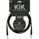 KLOTZ KIK INSTRUMENT CABLE BLACK 6 M