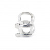 D`ADDARIO RAS1LN Rico Ligature - Alto Sax Nickel Plated