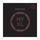 D`ADDARIO NYXL1074 NYXL LIGHT TOP / HEAVY BOTTOM 8-STRING 10-74