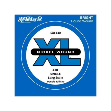 D`ADDARIO SXL130 XL Nickel Wound Double Ball End 130