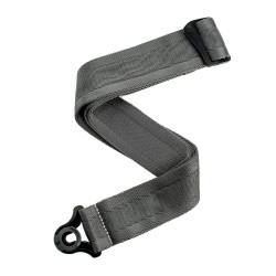 D`ADDARIO 50BAL09 Auto Lock Guitar Strap (Metal Grey)