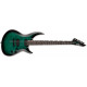 LTD H3-1000FM (Black Turquoise Burst)