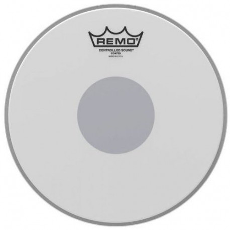 REMO CS 10" COATED BLACK DOT