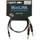 KLOTZ KY5-090 MINILINK PRO Y-CABLE BLACK 0.9 M