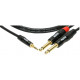 KLOTZ KY5-090 MINILINK PRO Y-CABLE BLACK 0.9 M