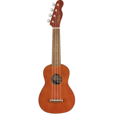 FENDER UKULELE VENICE SOPRANO NATURAL WN