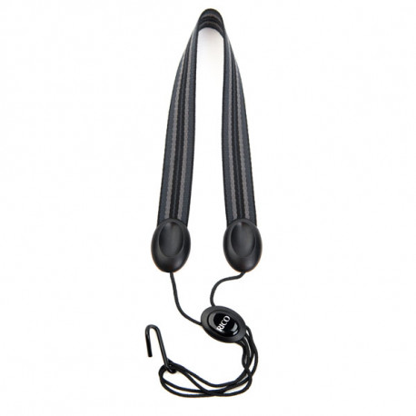 RICO SJA04 Rico Fabric Sax Strap (Jazz Stripe) with Metal Hook