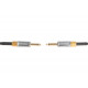 ROCKBOARD RBO CAB FL PR 600 SS PREMIUM Flat Instrument Cable, straight/straight, 600 cm