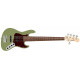 SADOWSKY MetroLine 21-Fret Vintage J/J Bass, Alder, 5-String (Solid Sage Green Metallic Satin)