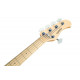 SADOWSKY MetroLine 21-Fret Hybrid P/J Bass, Ash, 5-String (Solid Black Satin)