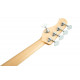 SADOWSKY MetroLine 21-Fret Hybrid P/J Bass, Ash, 5-String (Solid Black Satin)