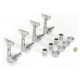 GRAPH TECH PRB-4400-CO Bass Ratio 4 in line Y key Chrome