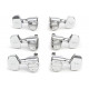 GRAPH TECH PRN-2411-CO Ratio Electric 3+3 Vintage 2 Pin - Chrome