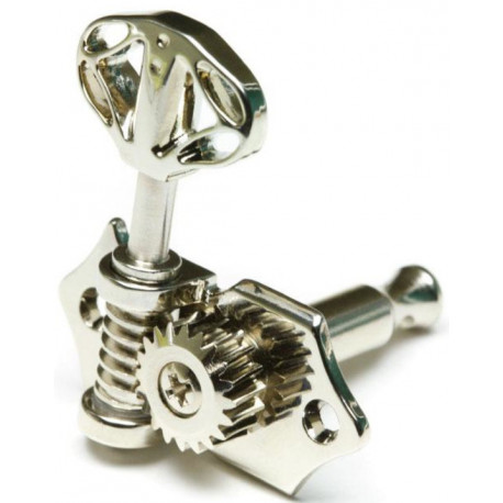 GRAPH TECH PRN-3411-N0 Acoustic 3+3 Skeleton Button Nickel