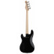 SADOWSKY MetroLine 21-Fret Hybrid P/J Bass, Ash, 4-String (Solid Black Satin)