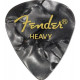 FENDER 351 SHAPE PREMIUM PICKS BLACK MOTO HEAVY