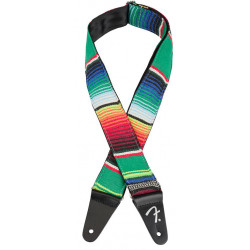 FENDER 2" SERAPE STRAP GREEN MULTI