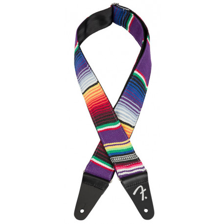 FENDER 2" SERAPE STRAP PURPLE MULTI
