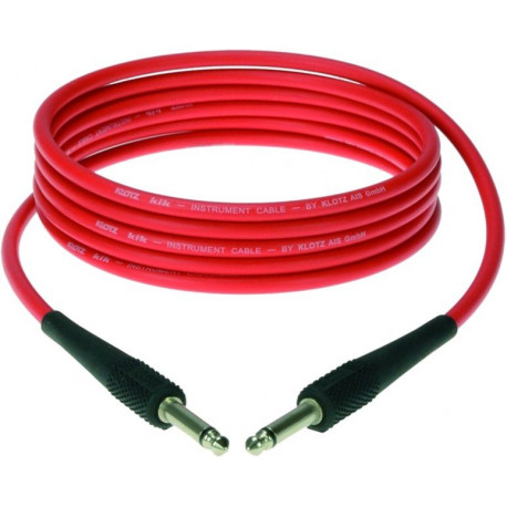KLOTZ KIK INSTRUMENT CABLE RED 3 M