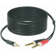 KLOTZ AY5 Y-CABLE STEREO MINI JACK - 2xJACK MONO BLACK 6 M