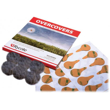 Rycote Overcovers Grey - 30 х Stickies & 6 х Fur Discs