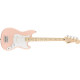 SQUIER by FENDER AFFINITY BRONCO BASS MN SHELL PINK FSR