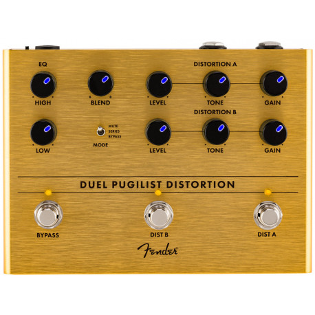 FENDER PEDAL DUEL PUGILIST DISTORTION